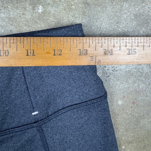 CALIA by Carrie Underwood Women’s Leggings Small Gray Cropped Ruched Capri‎ - Picture 6 of 8